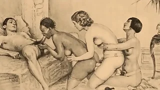 vintage dispirited art